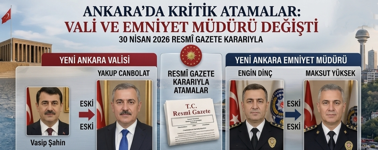 RESMÎ GAZETE’DE YAYIMLANDI: VALİLER VE EMNİYET MÜDÜRLERİNDE GENİŞ KAPSAMLI ATAMA