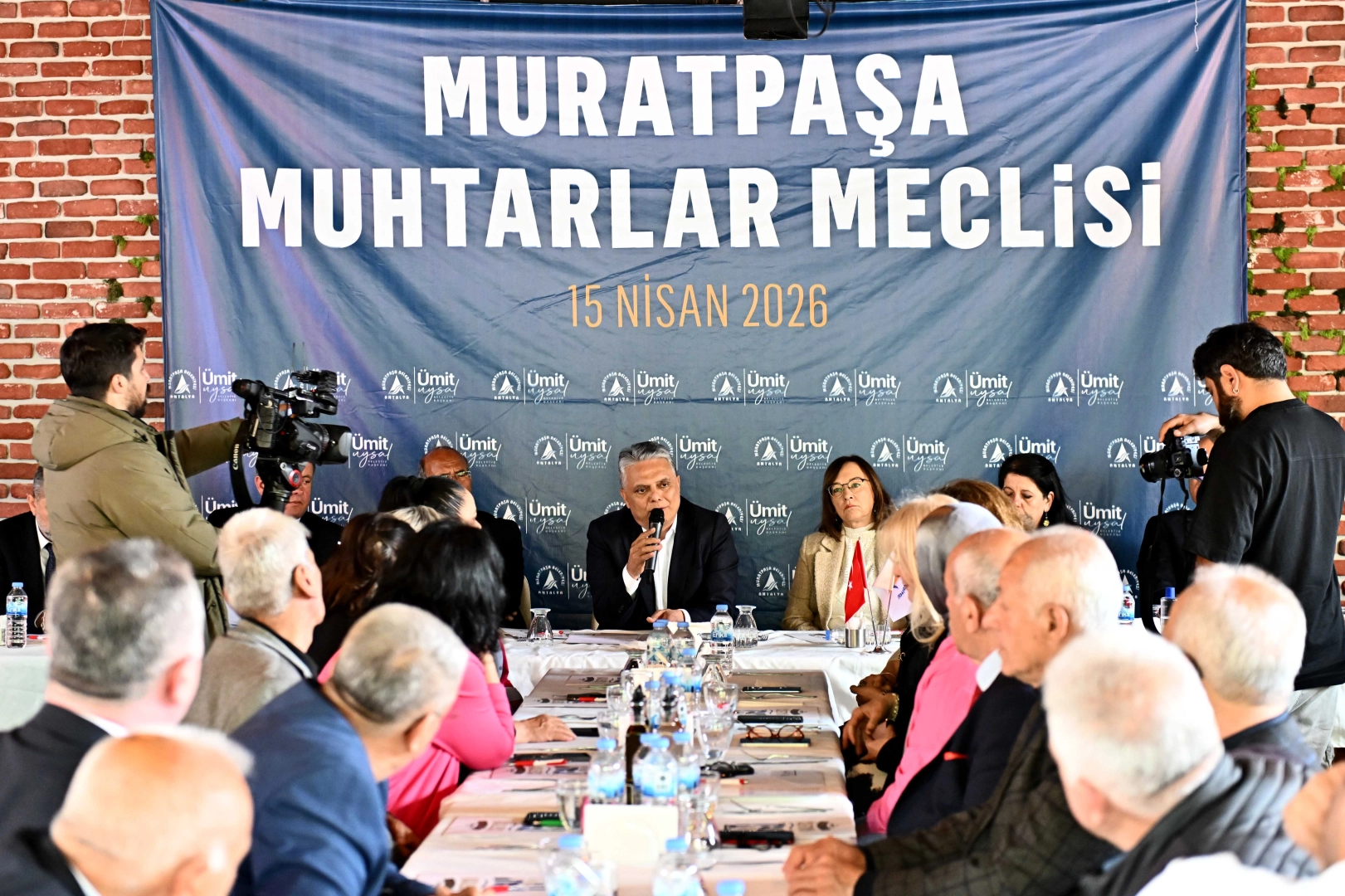 Antalya Muratpaşa’da muhtarlar toplandı
