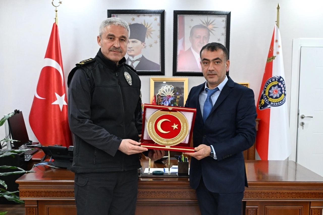 Düzceli gazetecilerden ‘Emniyet’li ziyaret