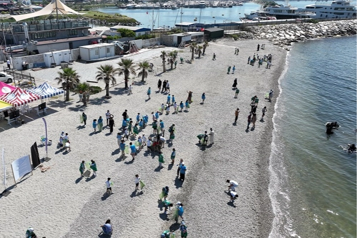 İstanbul Beylikdüzü’nde deniz dibi ve kıyı temizliği